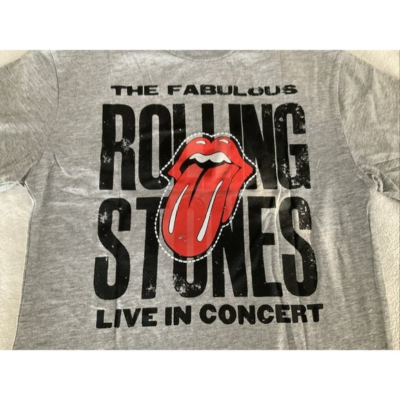 Rolling Stones T-shirt kids size 10-12 large Tee concert - Picture 2 of 9